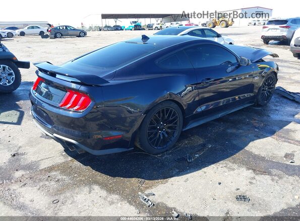 1FA6P8CF6M5125992 2021 FORD MUSTANG Black Tył prawy