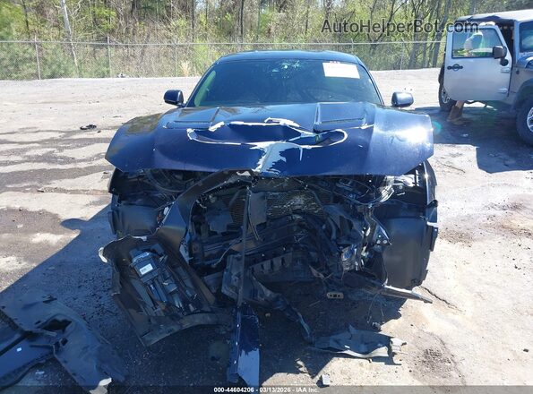 1FA6P8CF6M5125992 2021 FORD MUSTANG Black Widok wnętrza z tyłu