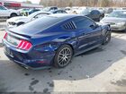 2018 Ford Mustang Gt Синий vin: 1FA6P8CF7J5106542
