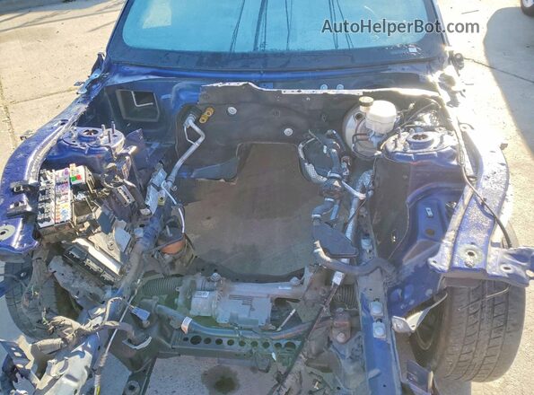 1FA6P8CF8K5176603 2019 FORD MUSTANG Blue Սալոնի հետևի տեսք