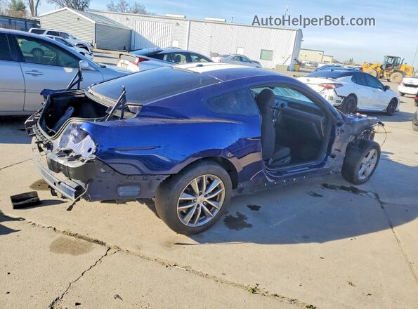 1FA6P8CF8K5176603 2019 FORD MUSTANG Blue Հետևի աջ