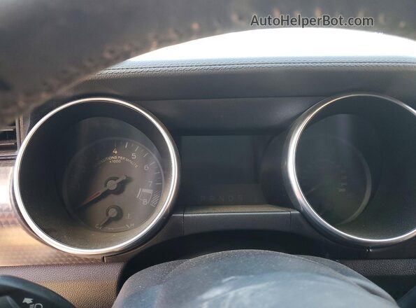 1FA6P8CF8K5176603 2019 FORD MUSTANG Blue Սարքավորումների վահանակի տեսք