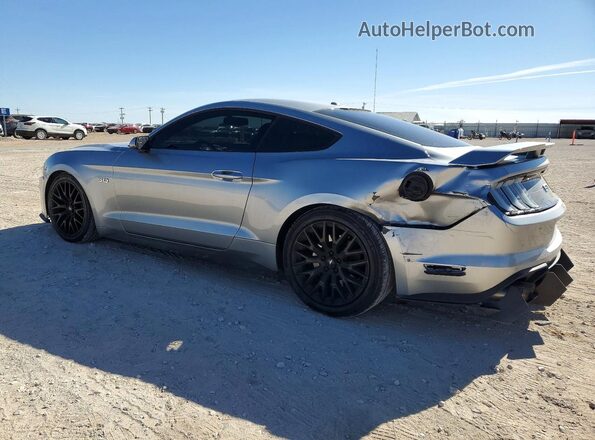 1FA6P8CF8L5103913 2020 FORD MUSTANG Серебряный Задняя левая четверть