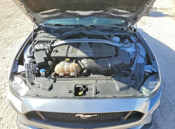 1FA6P8CF8L5103913 2020 FORD MUSTANG Серебряный Вид задней части салона