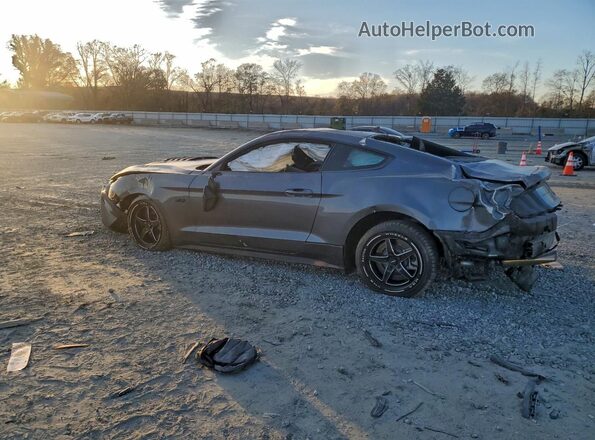 1FA6P8CF8M5149274 2021 FORD MUSTANG Серый Задняя левая четверть