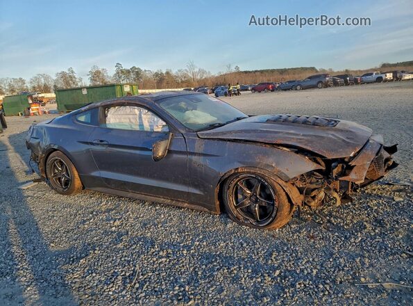 1FA6P8CF8M5149274 2021 FORD MUSTANG Серый Передняя правая четверть