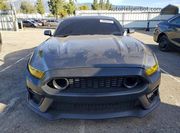 1FA6P8CF9G5284199 2016 FORD MUSTANG Charcoal Widok z przodu