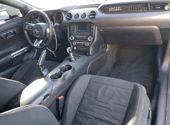 1FA6P8CF9G5284199 2016 FORD MUSTANG Charcoal Widok deski rozdzielczej
