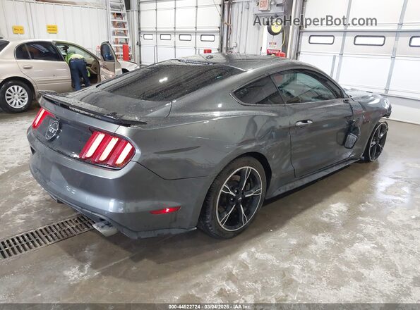 1FA6P8CFXG5227350 2016 FORD MUSTANG Серый Задняя правая четверть
