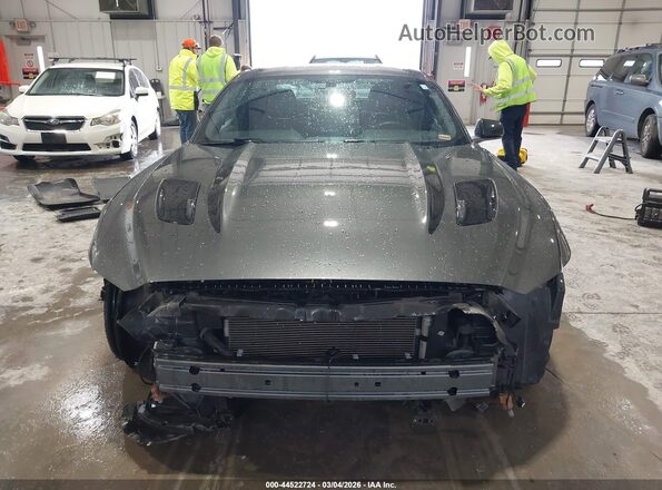 1FA6P8CFXG5227350 2016 FORD MUSTANG Серый Вид щитка приборов