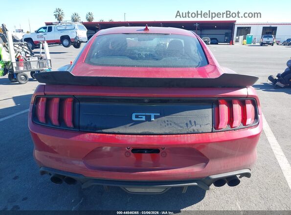 1FA6P8CFXM5157358 2021 FORD MUSTANG Красный 
