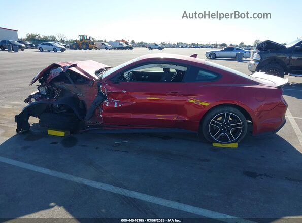 1FA6P8CFXM5157358 2021 FORD MUSTANG Красный Панорамный вид салона 360°