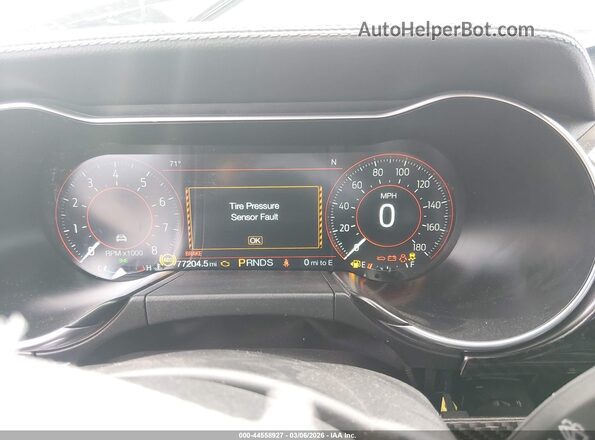 1FA6P8R07N5551744 2022 FORD MUSTANG Черный Вид задних сидений