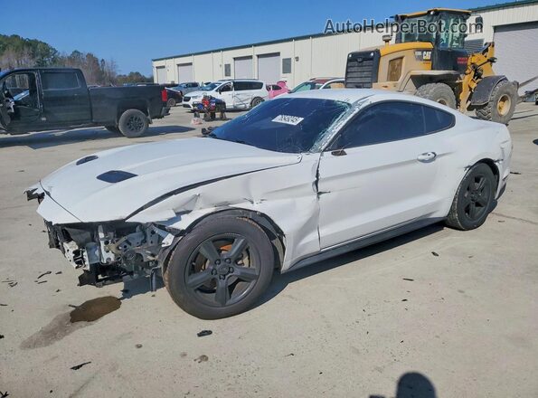 1FA6P8TH0K5199357 2019 FORD MUSTANG Белый Передняя левая четверть