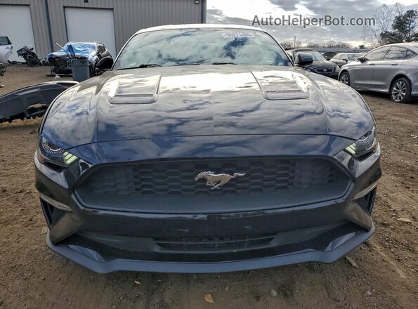 1FA6P8TH2J5159120 2018 FORD MUSTANG Черный Вид спереди