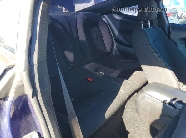 1FA6P8TH2K5139726 2019 FORD MUSTANG Blue Widok tylnych siedzeń