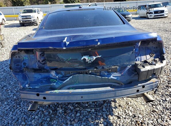 1FA6P8TH2K5139726 2019 FORD MUSTANG Blue Widok z tyłu