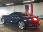 2020 Ford Mustang Black vin: 1FA6P8TH2L5102936 Damage: Left Qtr Panel, Heavy Scratch, 1 To 2 Inches