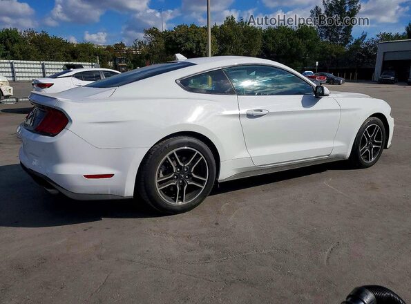 1FA6P8TH2M5102985 2021 FORD MUSTANG White Tył prawy