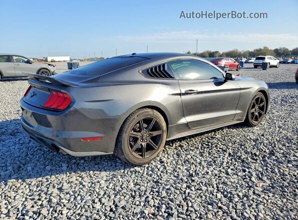 1FA6P8TH3K5167082 2019 FORD MUSTANG Gray Задня права чверть