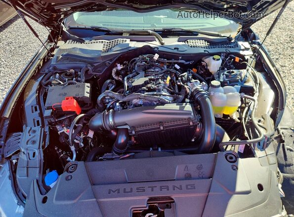 1FA6P8TH3T5101990 2026 FORD MUSTANG Черный Вид задней части салона