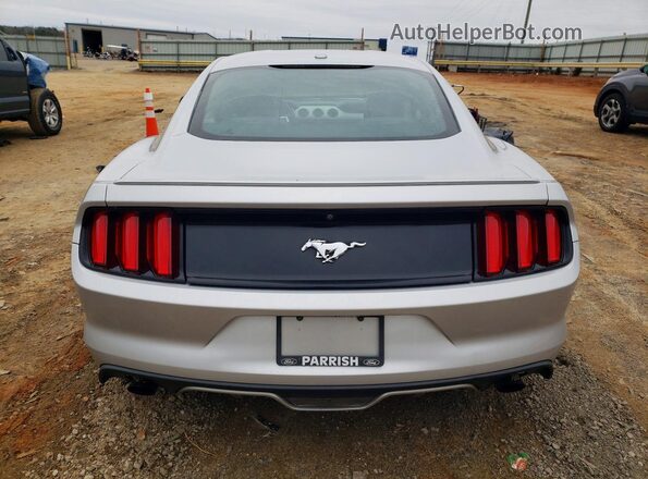 1FA6P8TH4H5247015 2017 FORD MUSTANG Серебряный Вид сзади