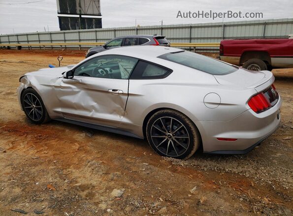 1FA6P8TH4H5247015 2017 FORD MUSTANG Серебряный Задняя левая четверть