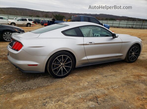 1FA6P8TH4H5247015 2017 FORD MUSTANG Серебряный Задняя правая четверть