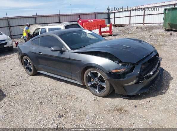 1FA6P8TH5K5175247 2019 FORD MUSTANG Black Առջևի աջ