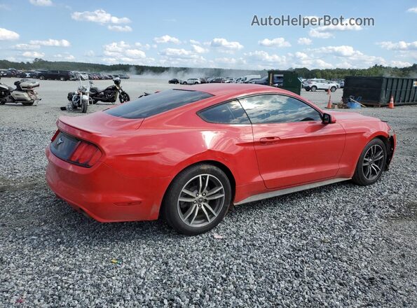 1FA6P8TH7G5268861 2016 FORD MUSTANG Красный Задняя правая четверть