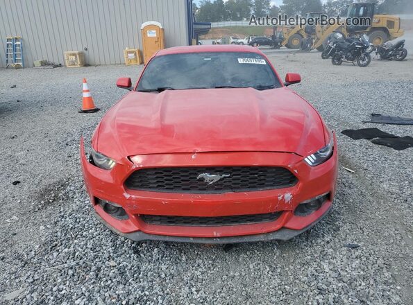 1FA6P8TH7G5268861 2016 FORD MUSTANG Красный Вид спереди