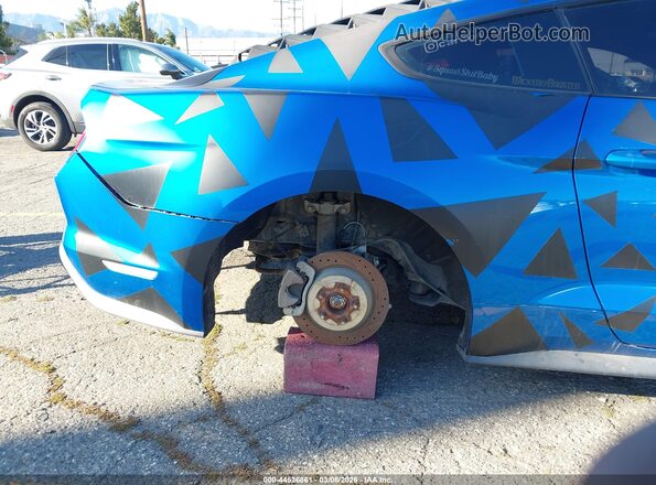 1FA6P8TH7K5143769 2019 FORD MUSTANG Синий 