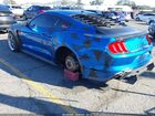 2019 Ford Mustang Ecoboost Синий vin: 1FA6P8TH7K5143769