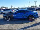 2019 Ford Mustang Ecoboost Синий vin: 1FA6P8TH7K5143769