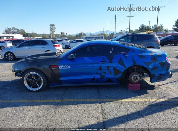 1FA6P8TH7K5143769 2019 FORD MUSTANG Синий 