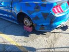 2019 Ford Mustang Ecoboost Синий vin: 1FA6P8TH7K5143769