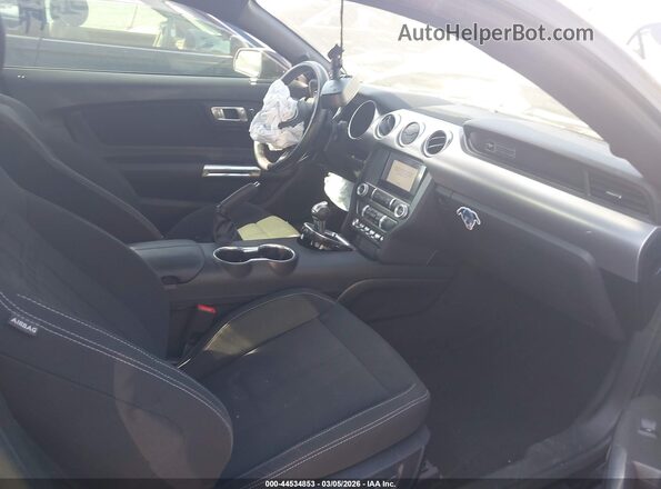1FA6P8TH7L5126472 2020 FORD MUSTANG Black Вид салону спереду