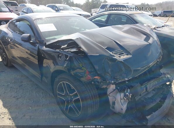 1FA6P8TH7L5126472 2020 FORD MUSTANG Black Передня права чверть