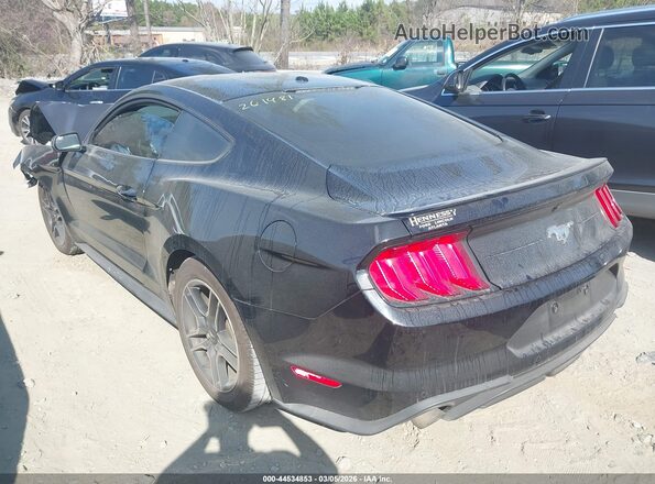 1FA6P8TH7L5126472 2020 FORD MUSTANG Black Задня ліва чверть