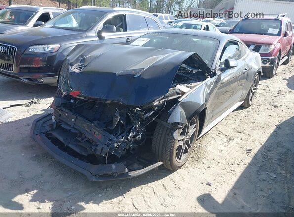 1FA6P8TH7L5126472 2020 FORD MUSTANG Black Передня ліва чверть