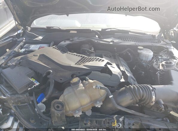 1FA6P8TH7L5126472 2020 FORD MUSTANG Black Вид ззаду