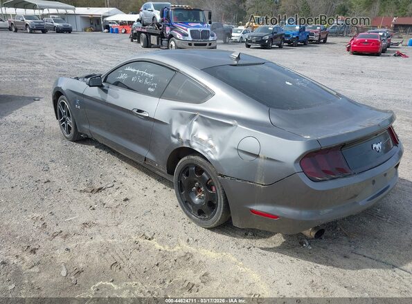 1FA6P8TH8M5151446 2021 FORD MUSTANG Черный Задняя левая четверть