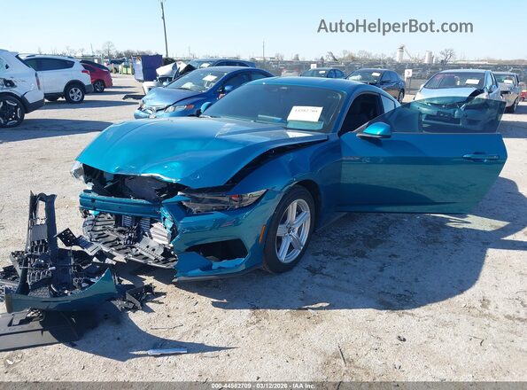 1FA6P8TH8T5101435 2026 FORD MUSTANG Blue Vista tres cuartos delantera izquierda