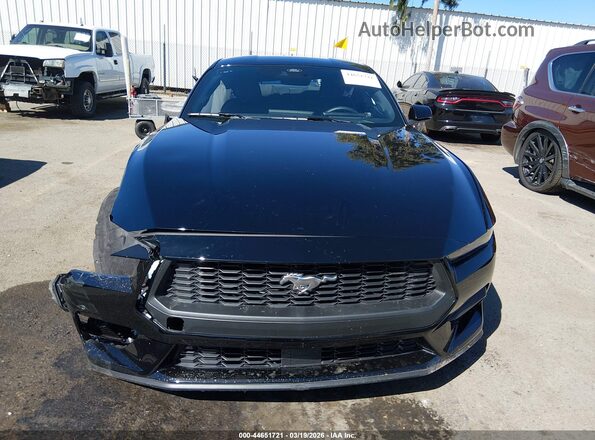 1FA6P8TH8T5106571 2026 FORD MUSTANG Black Widok zestawu wskaźników