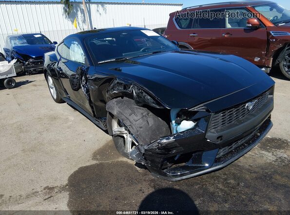 1FA6P8TH8T5106571 2026 FORD MUSTANG Black Przód prawy