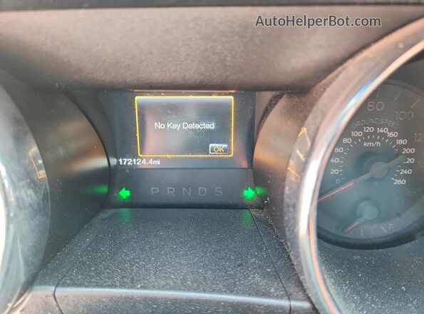 1FA6P8TH9G5228376 2016 FORD MUSTANG Черный Вид щитка приборов