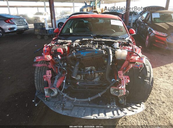 1FA6P8TH9R5120925 2024 FORD MUSTANG Красный Вид спереди