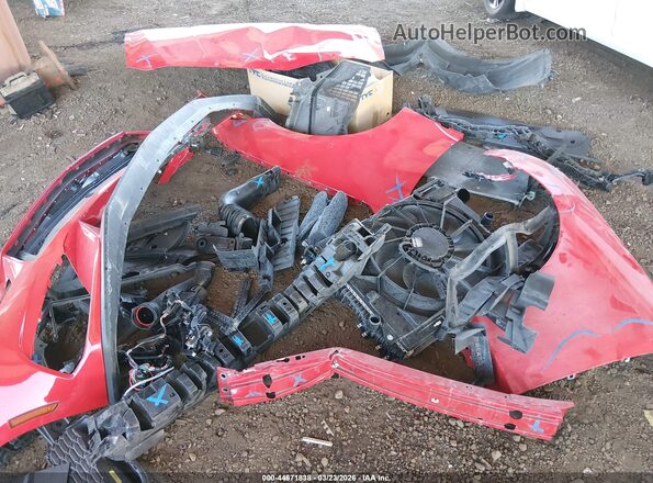 1FA6P8TH9R5120925 2024 FORD MUSTANG Красный Вид щитка приборов