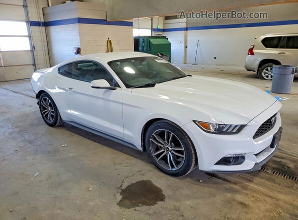 1FA6P8THXH5293075 2017 FORD MUSTANG Белый Передняя правая четверть