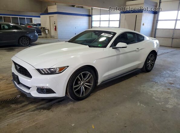 1FA6P8THXH5293075 2017 FORD MUSTANG Белый Передняя левая четверть